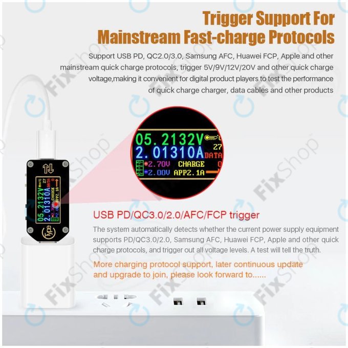 USB Πολύμετρο (USB-C) για Joy-it JT-TC66C