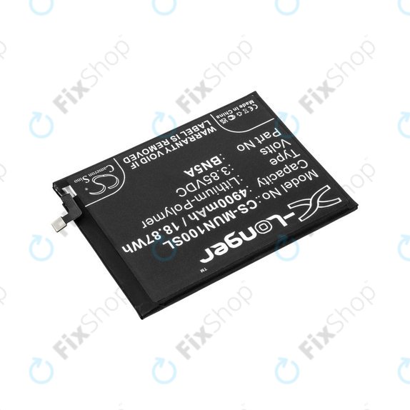 Μπαταρία για Xiaomi Poco M3 Pro, Redmi Note 10, Note 11, 4900mAh, Li-Pol, 3.85 V, BN5A, HQ
