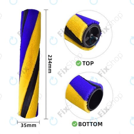 Κύρια Βούρτσα Κεφαλής Καθαρισμού Μαλακού Κυλίνδρου Slim Fluffy για Dyson V15 | Outsize