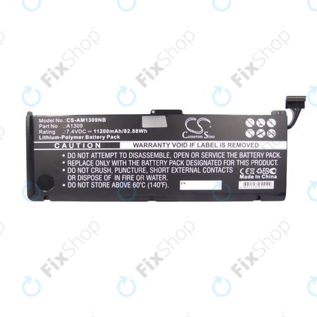 Μπαταρία για MacBook Pro 17", Αρχές 2009 – Μέσα 2010, A1297, A1309, 11200mAh, HQ
