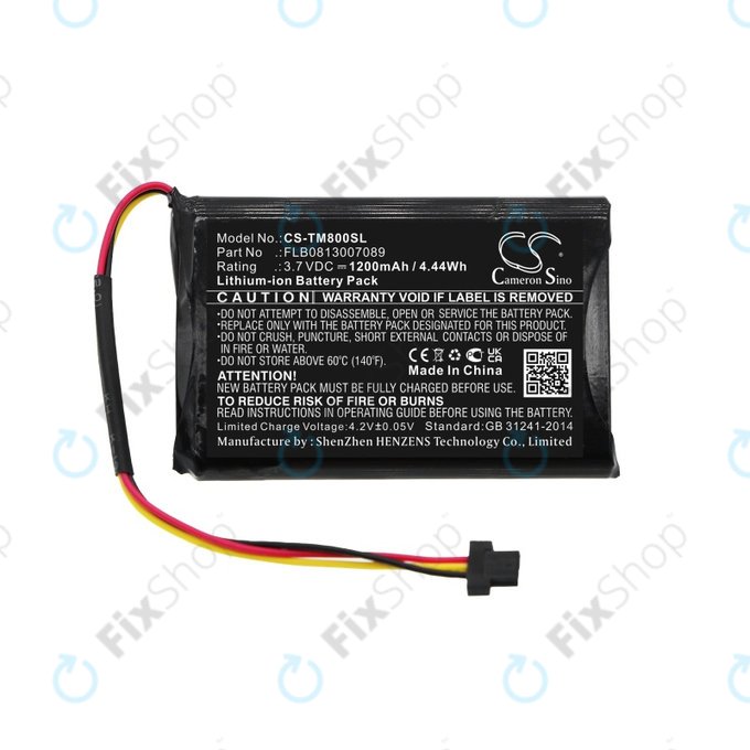 Μπαταρία για TomTom One XL Traffic, XL 30 Europe 31, 1200mAh, Li-ion, 3.7V, FLB0813007089, HQ
