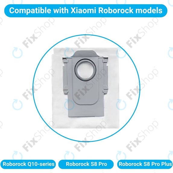 Σακούλα σκόνης, 4 τεμ. για Xiaomi Roborock Q10-series, S8 Pro, S8 Pro Plus