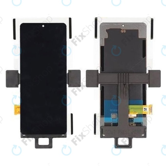 Οθόνη με οθόνη αφής για Samsung Z Flip 3, F711B, GH96-14408A, Service Pack