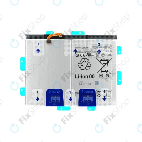 Μπαταρία για Galaxy Tab S9 FE, X510, X516, EB-BX516ABY, 8000mAh