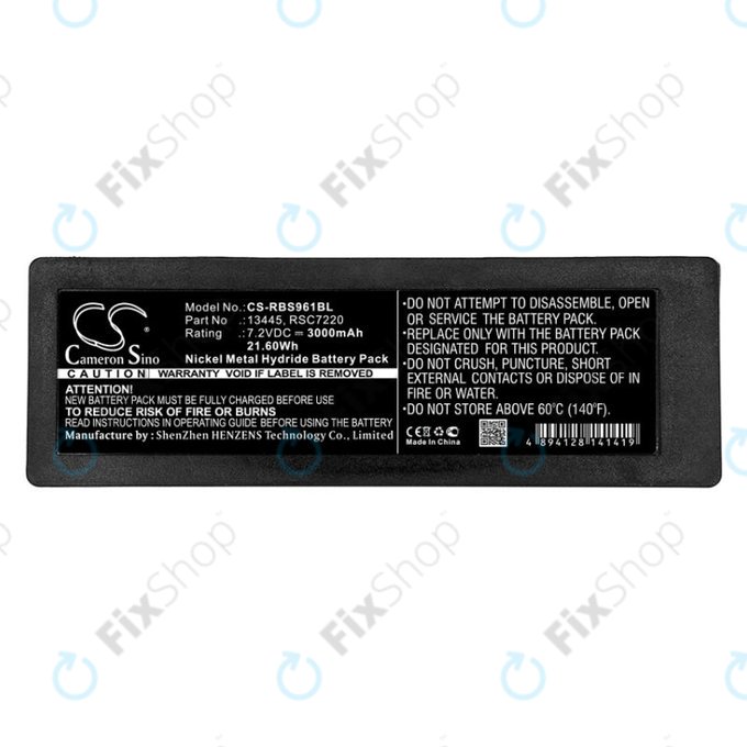 Μπαταρία για Scanreco 590, Cifa, Effer, 3000mAh, Ni-MH, 7.2V, RSC7220, HQ