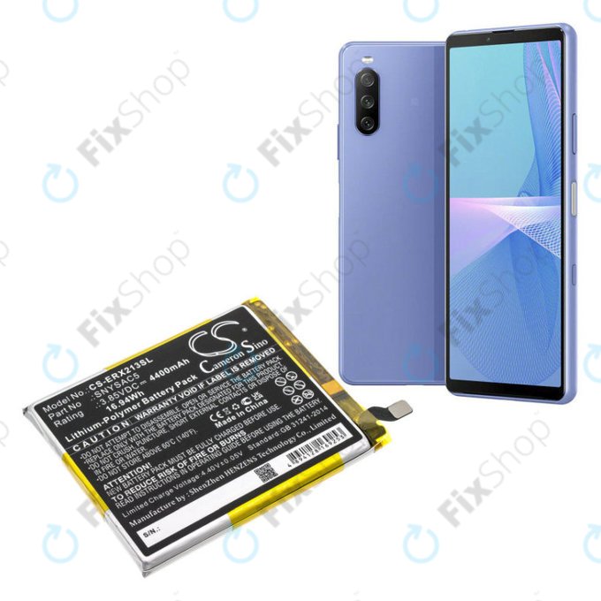 Μπαταρία για Sony Xperia 10 III, 4400mAh, Li-Pol, 3.85 V, SNYSAC5, HQ
