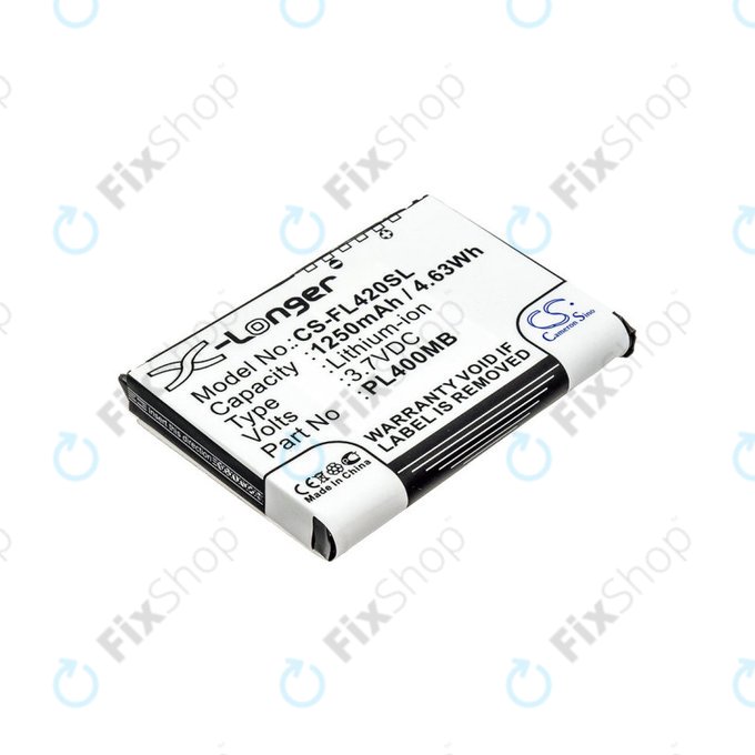 Μπαταρία για Fujitsu Siemens Loox N560, N520, N500, 420, 410, 1250mAh, Li-Ion, 3.7V, PL400MB, HQ