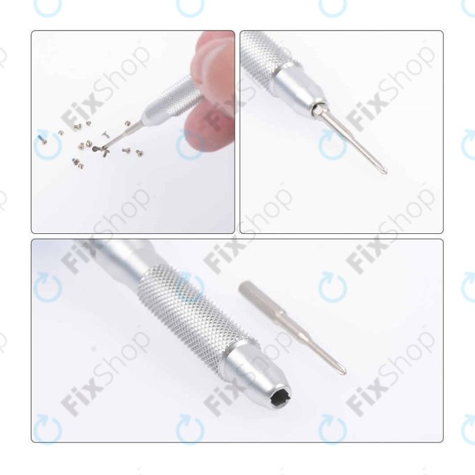 Φορητό Κατσαβίδι Ακριβείας 6in1 από Ατσάλι Βαναδίου για Nanch