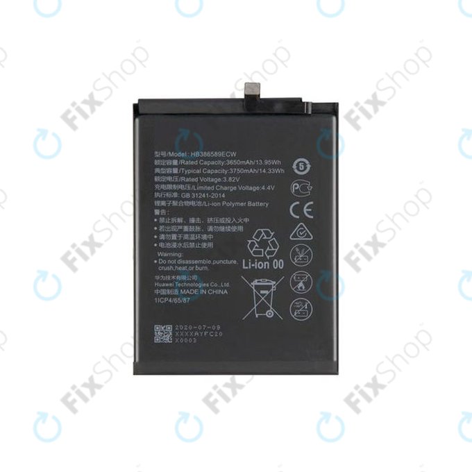 Μπαταρία για Huawei Honor View 10 BKL-L09, HB386589ECW, 3750mAh