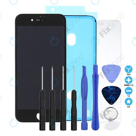 LCD Display Assembly για iPhone 8, SE (2020) | SE (2022) | Multipack | Μαύρο, Black | Refurbished PRO | 5 Pack
