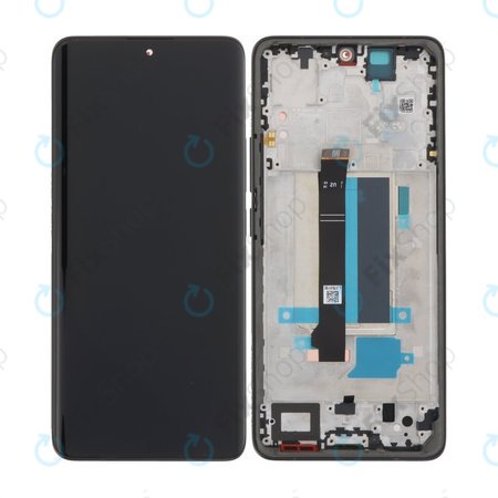LCD Display Assembly για Xiaomi Redmi Note 13 Pro+ 23090RA98C | Fushion Black | Aftermarket