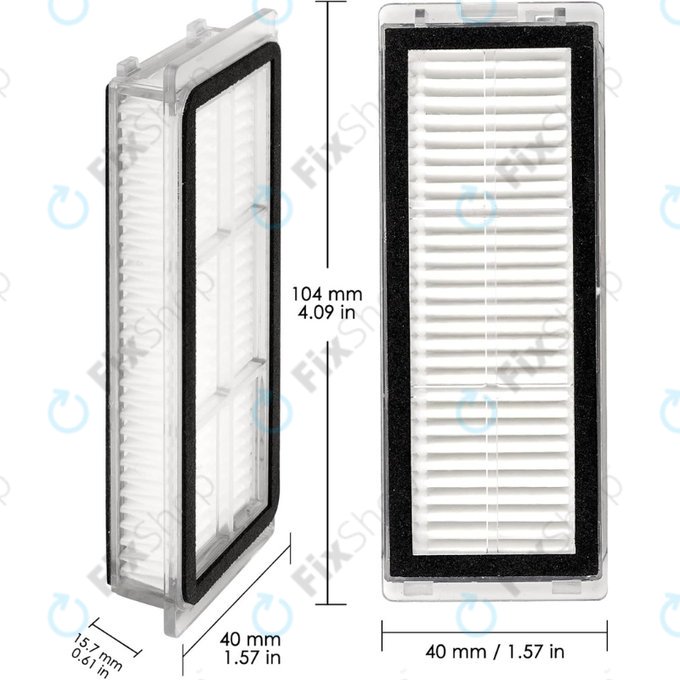 Φίλτρο HEPA, 2 τεμ. για Xiaomi Dreame L20 Ultra, X20 Pro, X20 Pro Plus