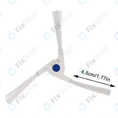 Πλαϊνή Βούρτσα (2τμχ) για Ecovacs Deebot X2-series | Λευκό | White