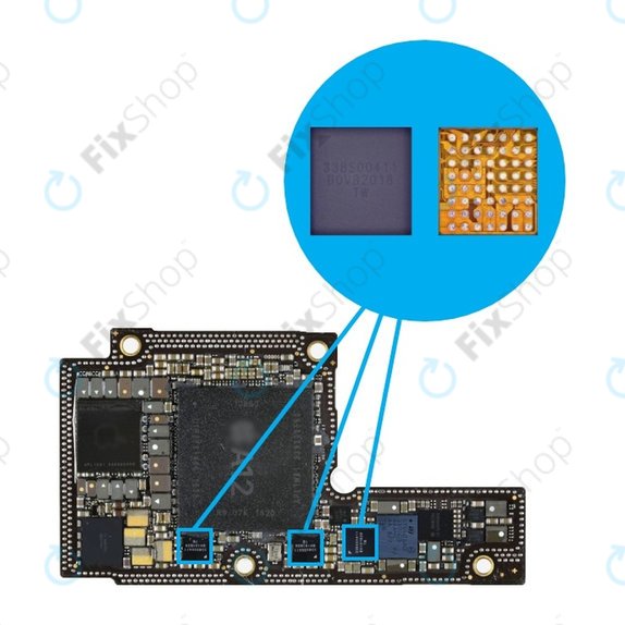 Small Audio IC για iPhone XR, XS, XS Max, 11, 11 Pro, 11 Pro Max | 338S00411