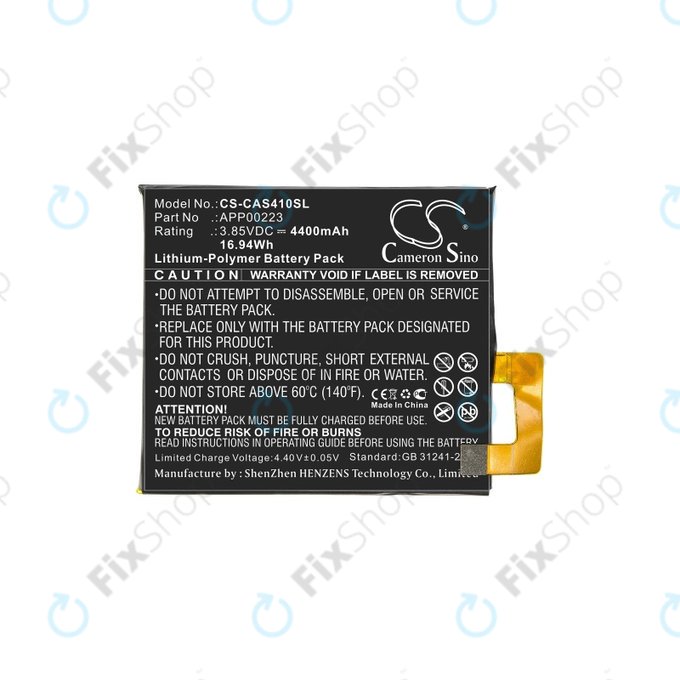 Μπαταρία για Caterpillar CAT S41, APP00223, 4400mAh, HQ