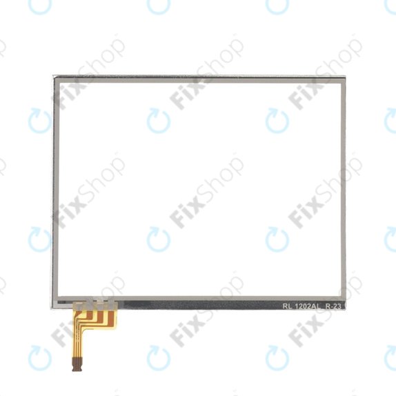 Κάτω γυαλί αφής με αυτοκόλλητο για Nintendo DS Lite