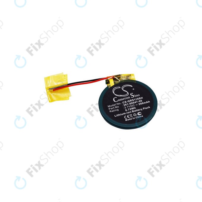 Μπαταρία για Garmin Approach S1, S3, S4, Forerunner 110, 210, S1, 200mAh, Li-Ion, 3.7V, 361-00047-00, HQ
