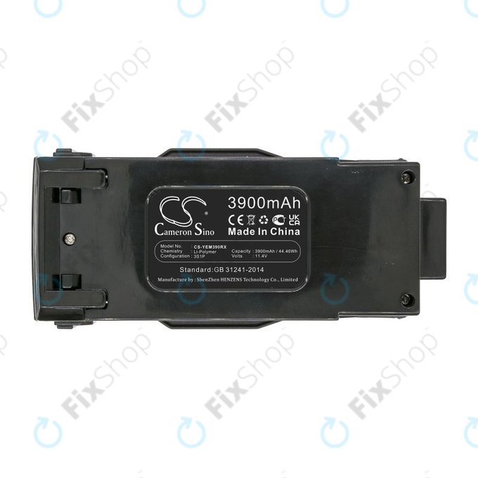 Μπαταρία για Yuneec Mantis G, Q, 3900mAh, Li-Pol, 11.4V, YUNB3S2800, HQ