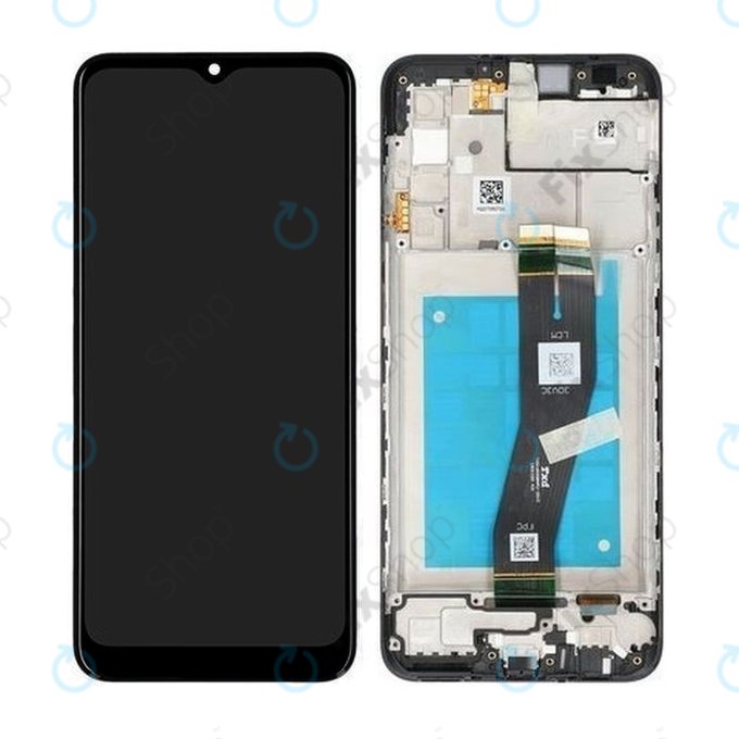OLED/LCD Display Assembly για Samsung A02s | A026F | Μαύρο, Black | Service Pack