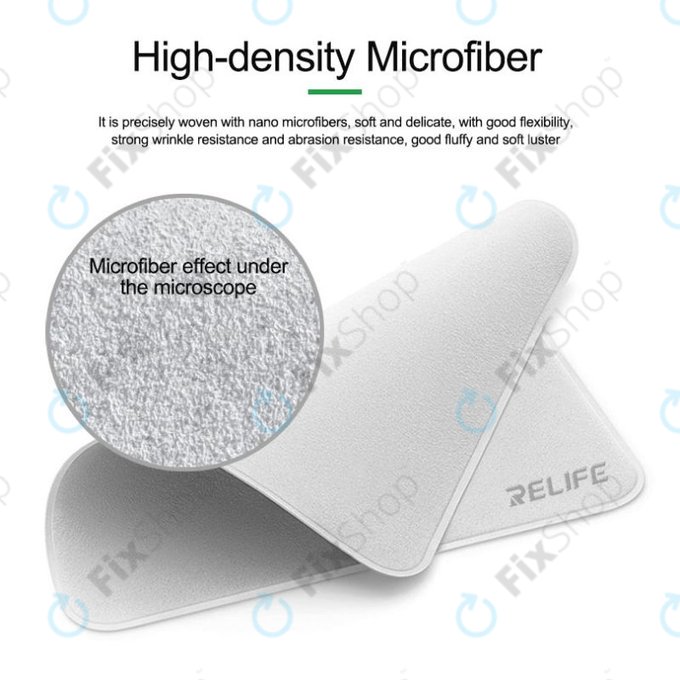 Πανί Γυαλίσματος Μικροϊνών Διπλής Στρώσης για Relife RL-045C