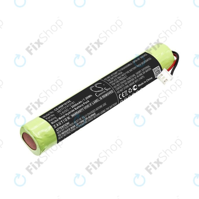 Μπαταρία για Hurricane Spin Scrubber, Brush Cleaner Mop, 2000mAh, Ni-MH, 3.6V, 8877731412181, HQ