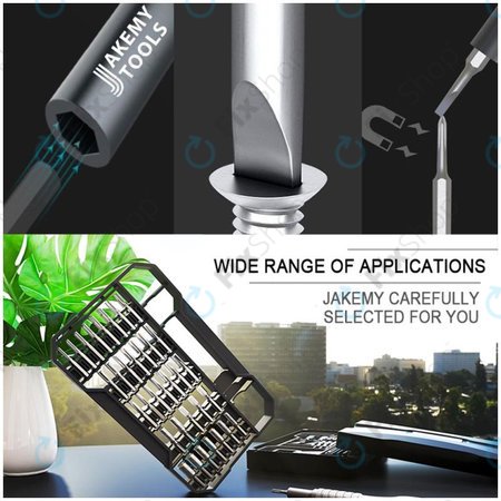 Επαγγελματικό Πολυλειτουργικό Σετ Εργαλείων Επισκευής 73in1 για Jakemy JM-8172