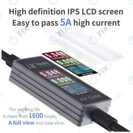 Καλώδιο Φόρτισης Έξυπνης Ανίχνευσης (Lightning - USB-C) για AV-Line