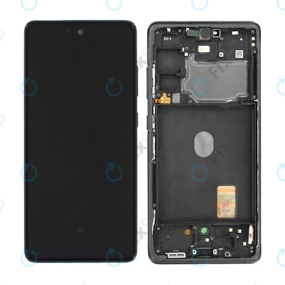 Συγκρότημα οθόνης για Samsung S20 FE, G780F, GH82-24220A, GH82-24219A, GH82-31329A, GH82-31321A, Cloud Navy, Service Pack