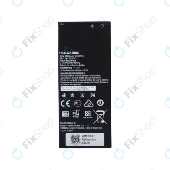Μπαταρία για Huawei Y6, HB4342A1RBC, 2200mAh