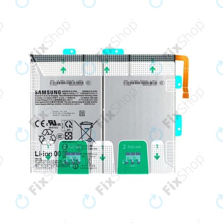 Battery για Samsung Tab S10 Lite X400, X406, S10 FE X520, X526, EB-BX526ABE, GH82-37144A, 8000mAh, Genuine Service Pack