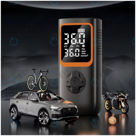 Portable electric Air compressor with accessories | 11.1V, 2000mAh