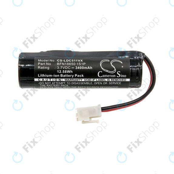 Μπαταρία για Leifheit Dry&Clean 51000, 51002, 51113, 51114, BFN18650 1S1P, 3.7V, 3400mAh, HQ