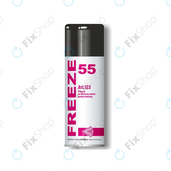 Σπρέι Ψύξης Freeze 55 - -55°C (Εύφλεκτο, Μη Αγωγιμό) - 400ml
