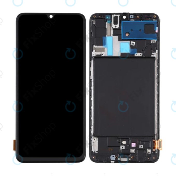 LCD Display Assembly για Samsung A70 | A705F | Black | Aftermarket