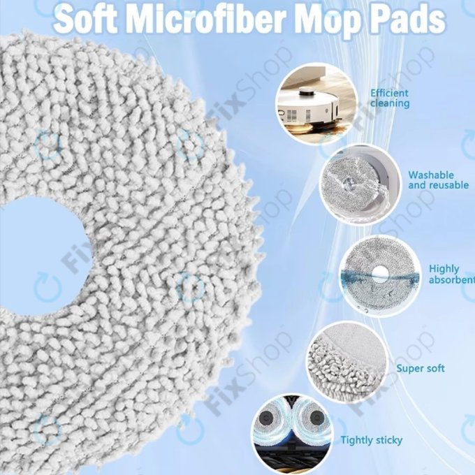 Πανί Σφουγγαρίστρας για Xiaomi Dreame X50 | L40s Pro Ultra | Mova V50 Ultra | P60