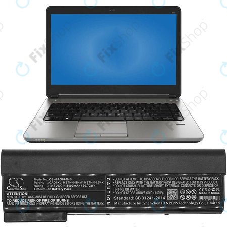 Μπαταρία για HP ProBook 640 G1, 650 G1, 655 G1, 645 G1, 8400mAh, Li-Ion, 10.8V, CA06XL, HQ