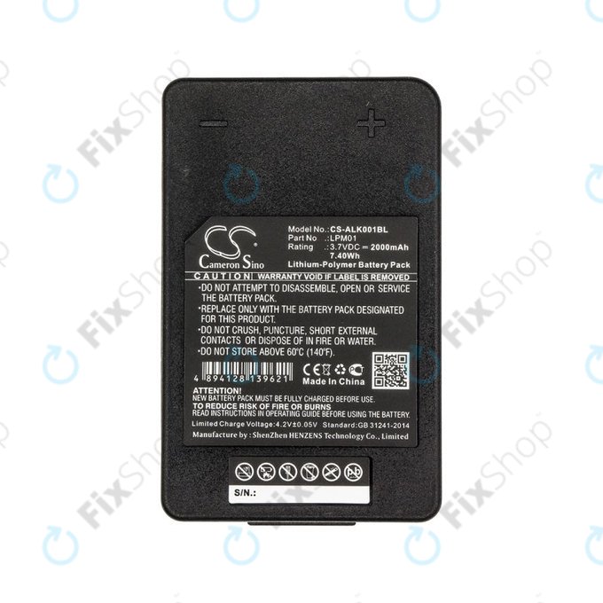 Μπαταρία για Autec LK NEO, 2000mAh, Li-Pol, 3.7V, LPM01, HQ