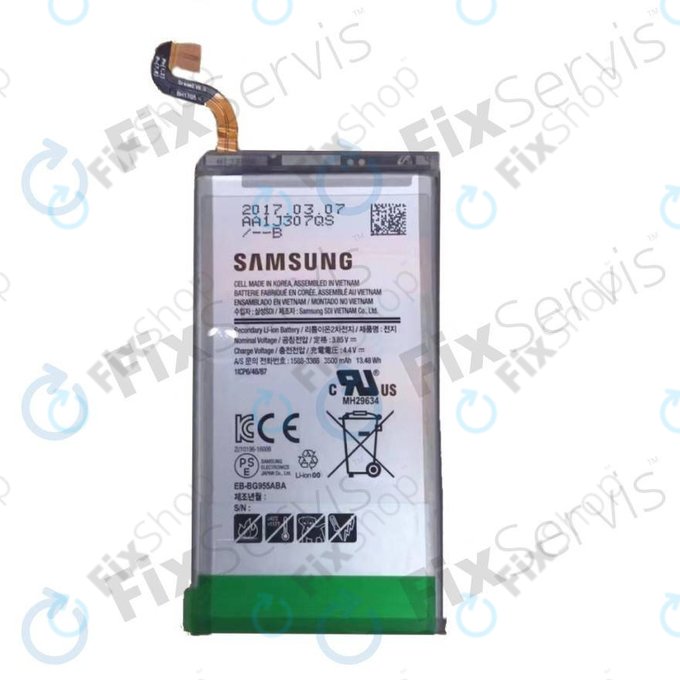 Battery για Samsung S8 Plus G955F | GH43-04726A | GH82-14656A | EB-BG955ABE | EB-BG955ABA | 3500mAh | Service Pack
