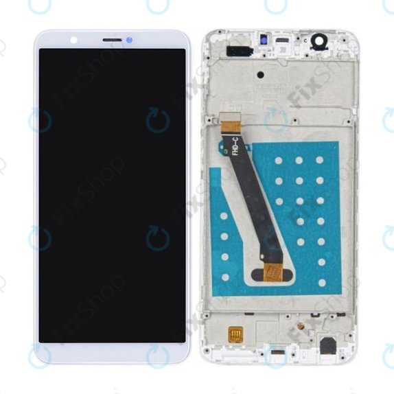 Συγκρότημα οθόνης για Huawei P Smart, Λευκό, White, Aftermarket