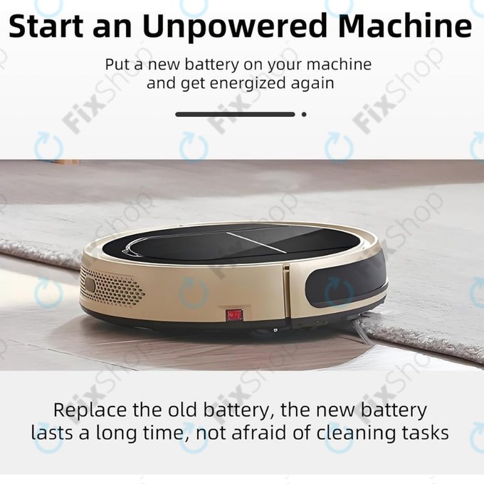 Μπαταρία για Proscenic Cocoa Smart 780T, 790T, Summer P1s, P2s, VR1717, 14.8V, 2600mAh, HQ