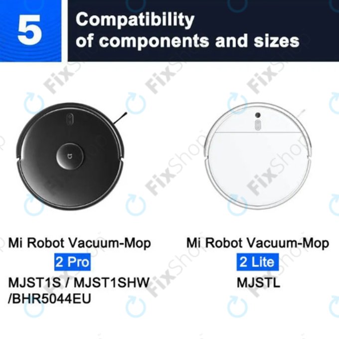 Πλήρες σετ για Xiaomi Mi Robot Vacuum Mop 2 Pro, 2 Lite