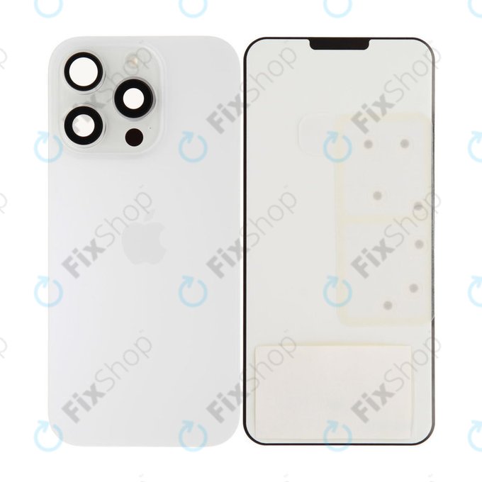 Πίσω Κάλυμμα Γυαλί για iPhone 16 Pro | White Titanium | 661-42723 | Genuine Apple