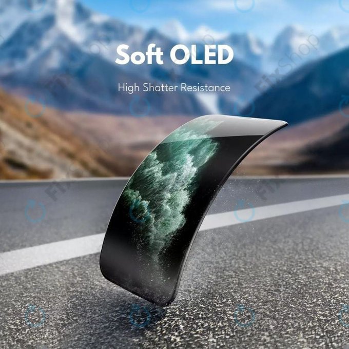 Οθόνη Soft OLED για iPhone 16 Pro - Τζάμι αφής + Πλαίσιο, FixPremium 120Hz