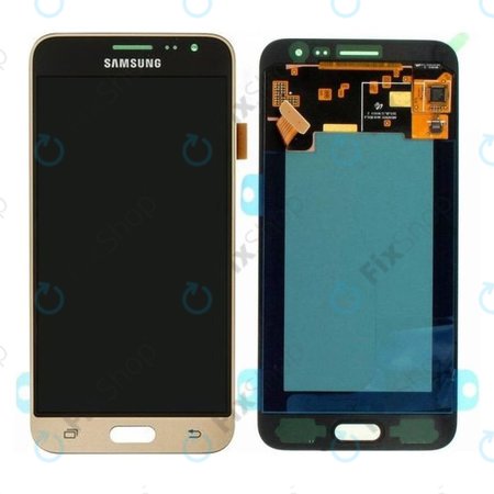 LCD Display με Touch Screen για Samsung J3 | J320F | 2016 | GH97-18414B | GH97-18748B | Gold | Service Pack