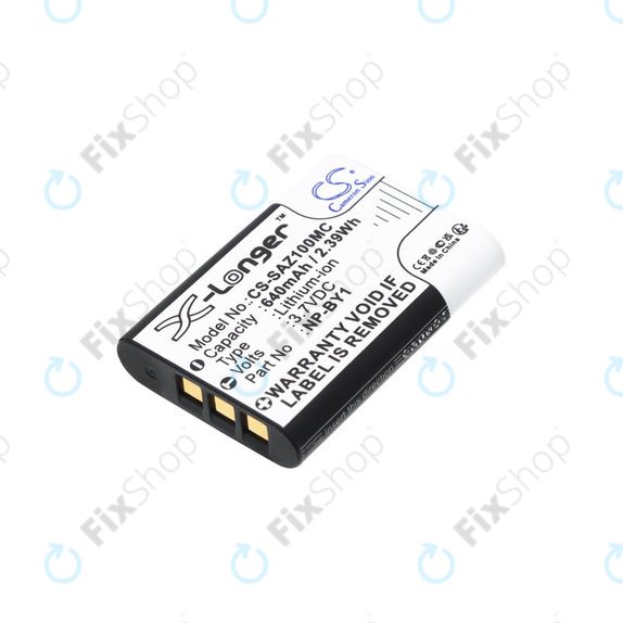 Μπαταρία για Sony HDR-AZ1, 640mAh, Li-Ion, 3.7V, NP-BY1, HQ