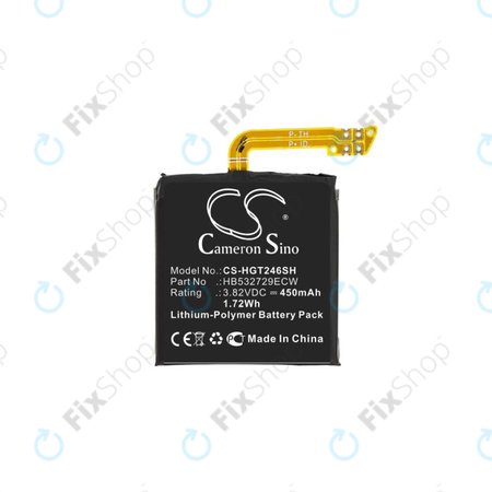 Μπαταρία για Huawei Watch GT2 Latona-B19 46mm, HB532729ECW, 450mAh, HQ