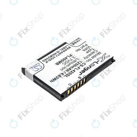 Μπαταρία για Fujitsu Siemens Loox N560, N520, N500, 420, 410, 1250mAh, Li-Ion, 3.7V, PL400MB, HQ