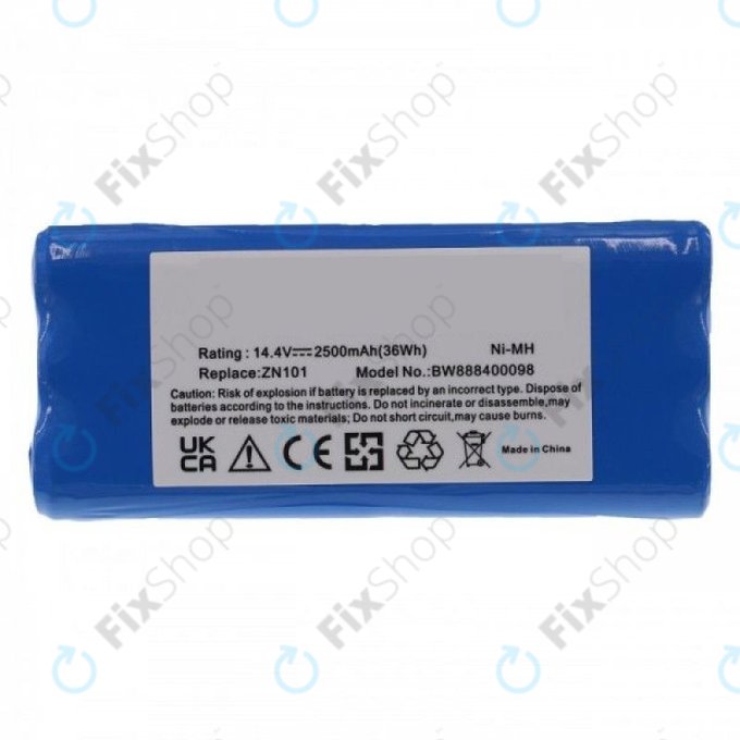 Μπαταρία για Ecovacs Dibea ZN101, 0606004, 14.4V, 2500mAh