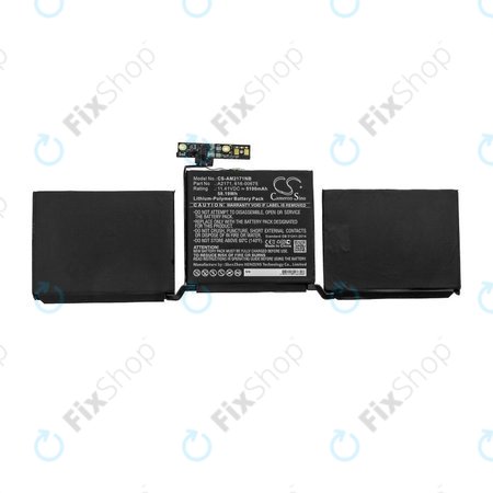 Μπαταρία για MacBook Pro 13", 2019 – 2020, A2159, A2289, A2338, A2171, 5100mAh, HQ