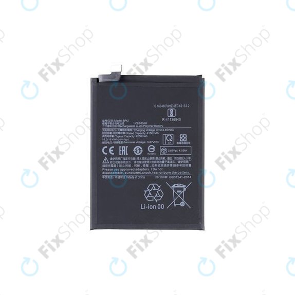 Μπαταρία για Xiaomi Mi 11 Lite 4G, Mi 11 Lite 5G, 11 Lite 5G NE, BP42, 46020000741Y, 4250mAh, Service Pack